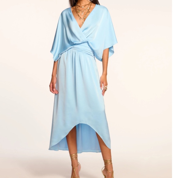 Ramy Brook Ariel Wrap Midi Dress - Picture 2 of 7